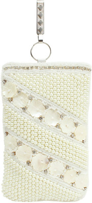

Bagaholics Waist Clip Saree Pouch Mobile Pouch(White)