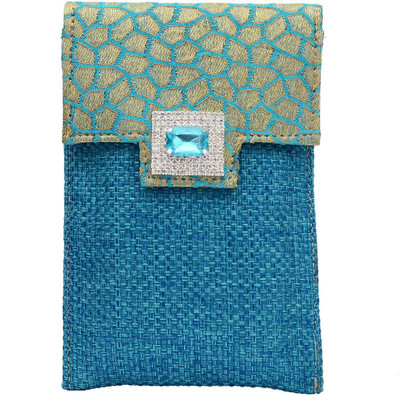 

Bagaholics Waist Clip Saree Pouch Mobile Pouch(Blue)