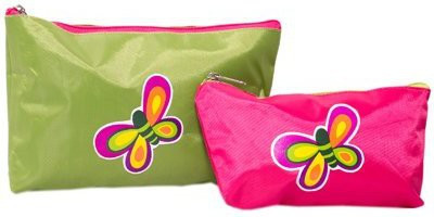 

Creative India Exports Women Cosmetics Bag Pouch(Green, Pink)