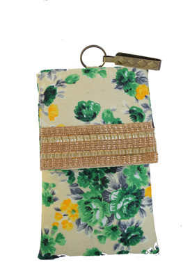

Mahadev Exports Flap Flower Hooked mob Cover Mobile Pouch(Multicolor)