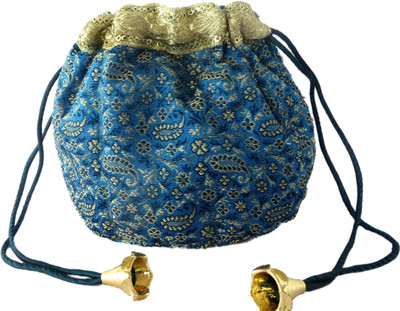 

Needlecrest Exotic Potli(Blue)