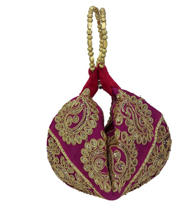 

X-WELL Fancy Pouch Potli(Maroon)