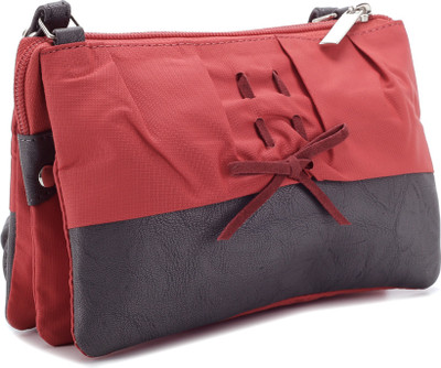 

Baggit MP Strings Year Pouch(Grey, Red)
