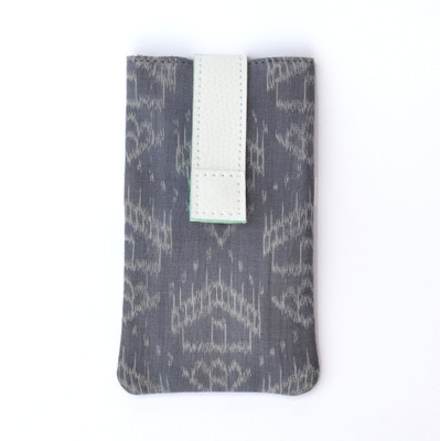 

Atikat Fashion MP1001 Mobile Pouch(Grey, White)