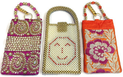 

NG Handicrafts zipzap Mobile Pouch(Multicolor)