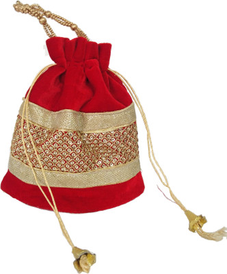 

IndoArtisan IABT 106 Potli(Red)