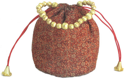 

Needlecrest Exotic Potli(Orange)