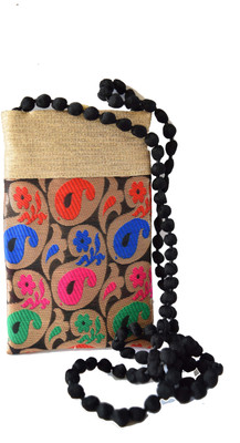 

Mahadev Exports multi black kairi sling Mobile Pouch(Multicolor)