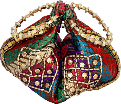 

Magnus Drawstring Bag Potli(Multicolor)