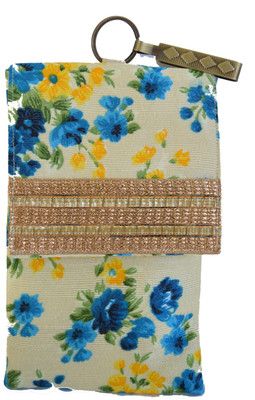 

Mahadev Exports Flap Flower Hooked mob Cover Mobile Pouch(Multicolor)