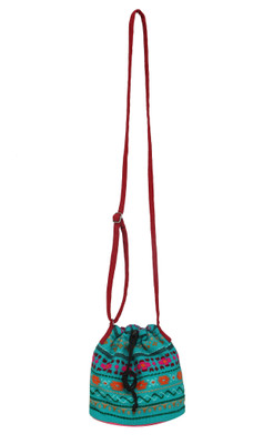 

Anekaant Ethnic Potli(Green)