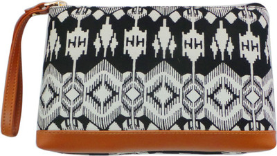

Bhamini Ikat Print Pouch(Multicolor)