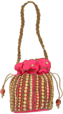 

Goldeno PKC0101 Potli(Pink)