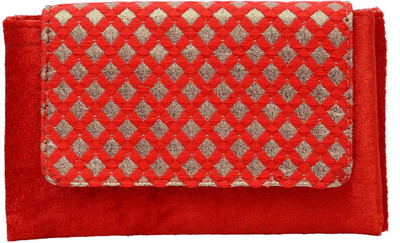 Bagaholics Waist Clip Saree Pouch Mobile Pouch(Red)