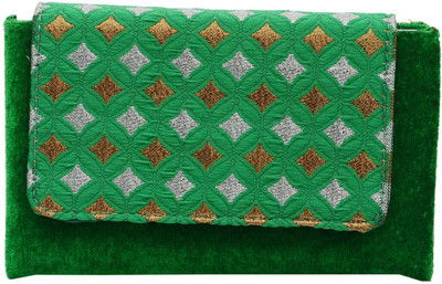 Bagaholics Waist Clip Saree Pouch Mobile Pouch(Green)