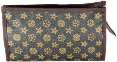 

Instabuyz 3 ZIPPER Multipurpose Hand Pouch(Brown)