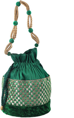 Metro Fancy Potli(Green)