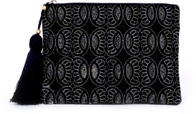 

Diwaah Hand crafted multi stylish lady zip top. Pouch(Multicolor)