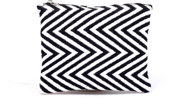 

Diwaah Hand crafted black embroidered. Pouch(Multicolor)