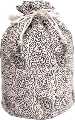 

GiftPiper Bagh Print Potli(Multicolor)