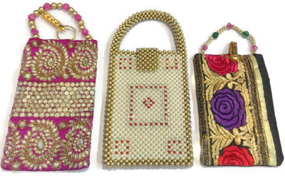 

NG Handicrafts zipzap Mobile Pouch(Multicolor)