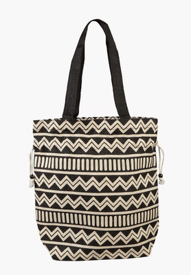 

Jute Tree Geo Surukku Potli(Black)