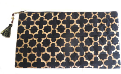 

Needlecrest Multipurpose Pouch(Black, Gold)