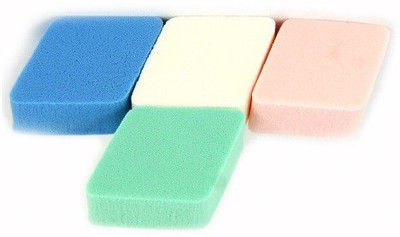 One Personal Care Professional Cosmetic Compact Applicators(Multicolor)