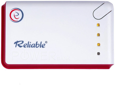

Reliable 13000 mAh Power Bank (EK-RB-008, Reliable with 2 Usb And Torch)(Brown, White, Lithium Polymer)