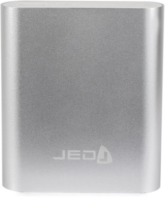 

JED 10400 mAh Power Bank (Metal Shell Power Bank, Metal)(Silver, Lithium Polymer)