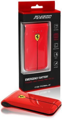 

Ferrari 5000 mAh Power Bank (FEGLEB50RE)(Red, Lithium-ion)