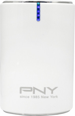 

PNY 6000 mAh Power Bank (PPB, AK-6K)(White, Lithium-ion)