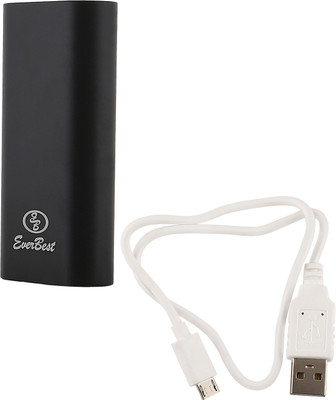

Everbest 5200 mAh Power Bank (5200mAh)(Black, Lithium-ion)