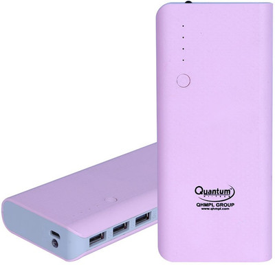 

Quantum 12500 mAh Power Bank (QHM13000, 12500mAH Micro USB Charging)(Pink, Lithium-ion)