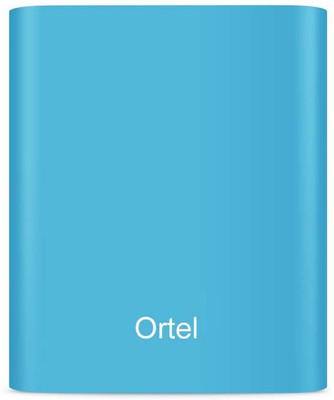 

Ortel 10400 mAh Power Bank (ort458, USB Portable Power Supply)(Blue, Lithium Polymer)