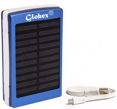 

Globex 13000 mAh Power Bank (13K01, 13000mAh with Solar Charging system)(Multicolor, Lithium-ion)