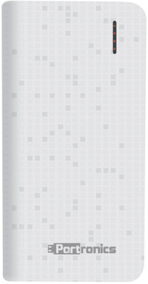 

Portronics 8000 mAh Power Bank (POR-572, Power Slice III)(White, Lithium Polymer)