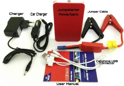 Multifunction Toolzano A6 Slim Vehicle Jumpstarter with 9000 mAh ...