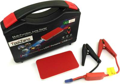 Multifunction Toolzano A6 Slim Vehicle Jumpstarter with 9000 mAh ...