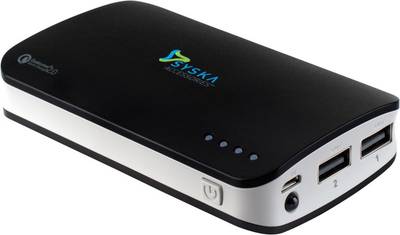 Syska Power Elite 100 QC 10050mAH Power Bank (Black)