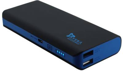 Syska X110 POWER BANK(BLUE BLACK) 11000 mAh Power Bank