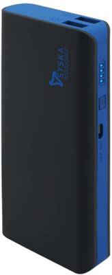 Syska X110 POWER BANK(BLUE BLACK) 11000 mAh Power Bank