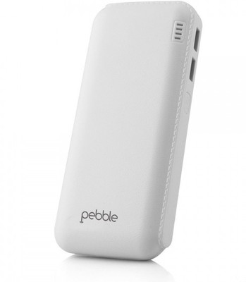 

Pebble 10000 mAh Power Bank (PPC100BUC, Ultra High Capacity (Limited Edition))(Corporate White, Lithium-ion)
