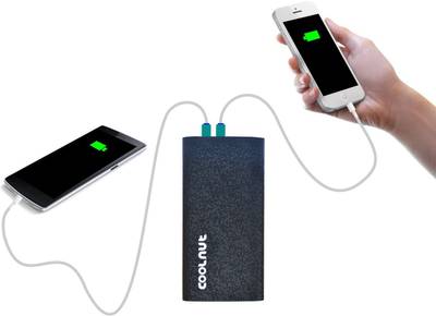 Coolnut High Capacity Power Bank With Dual USB Output 20000 mAh P...