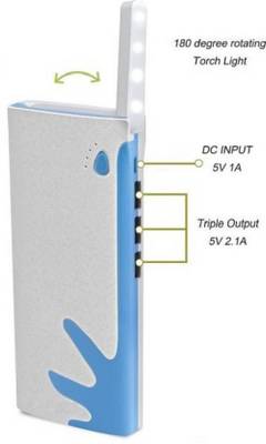 MCSMI Z-1112 Ultra PowerBank 15000 mAh Power Bank