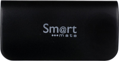 

Smartmate 5200 mAh Power Bank (5200c, Quick Power blk)(Black, Lithium-ion)