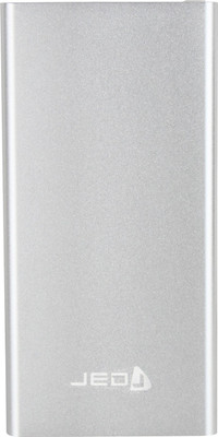 

JED 8000 mAh Power Bank (JPB05, Super Slim Metal Shell with Led Indicator)(Silver, Lithium-ion)
