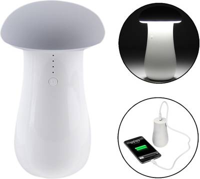 Shrih SHR- 9249 LED Wireless Mushroom Night Lamp  8000 mAh Power ...