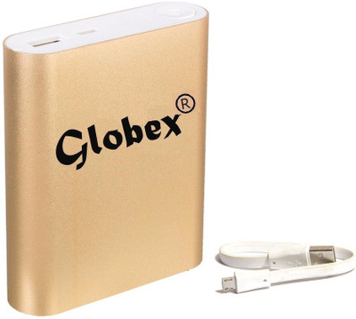 

Globex 10400 mAh Power Bank (10K04, 10400mAh with stylish Metal Body)(Multicolor, Lithium-ion)