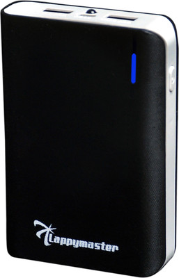 

Lappymaster 10400 mAh Power Bank (PB-038BL, With High Capacity & A Grade Cell)(Black, Lithium-ion)